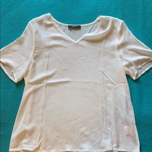 SHEIN-White Blouse